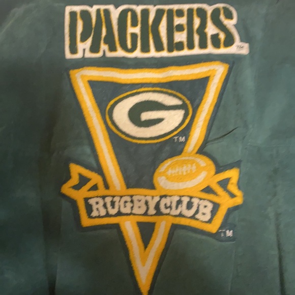 This is a Packers Rugby leather jacket. - Picture 4 of 6